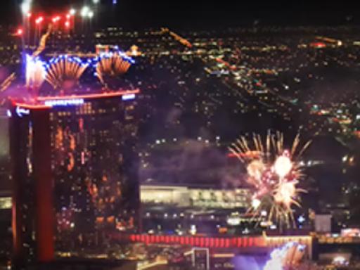 New Year’s Eve Fireworks Flight