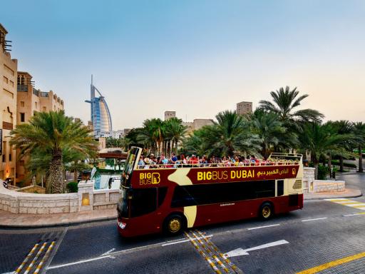 Big Bus Dubai Hop-on Hop-off Tour with Free Dhow Cruise 