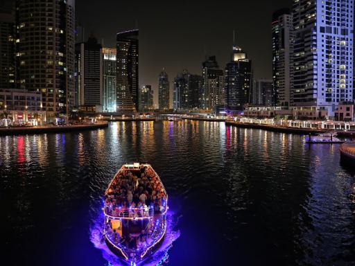 Evening Dhow Dinner Cruise on Dubai Marina