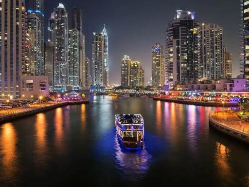 Evening Dhow Dinner Cruise on Dubai Marina