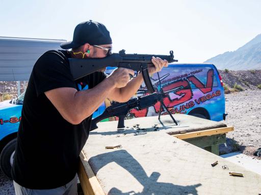 Machine Gun Vegas - Outdoor Shooting Range 