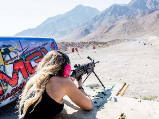 Machine Gun Vegas - Outdoor Shooting Range 
