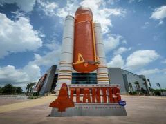 Kennedy Space Center - exposição Space Shuttle Atlantis 