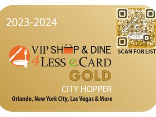 Las Vegas VIP Shop &amp; Dine 4Less Card