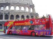 Rome Double Decker Bus Tour and Colosseum Entry