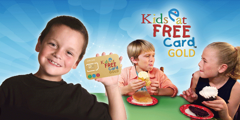 GRÁTIS Cartão Kids Eat Free